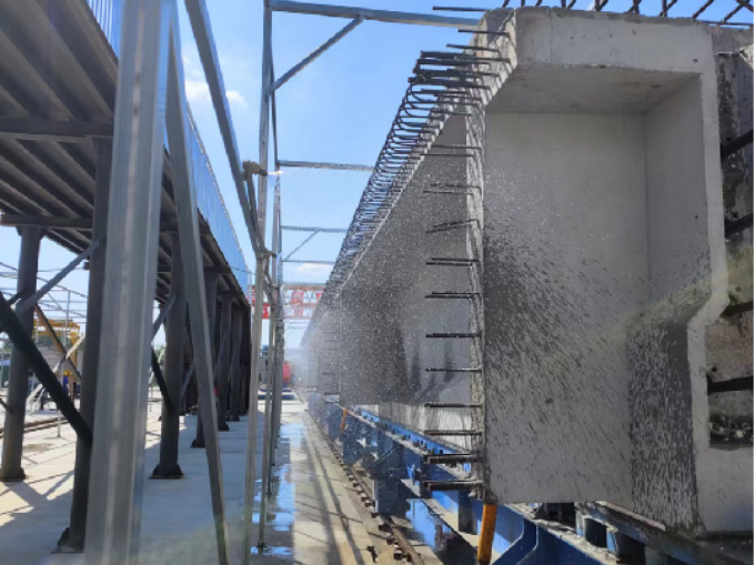 梁場全自動噴淋系統